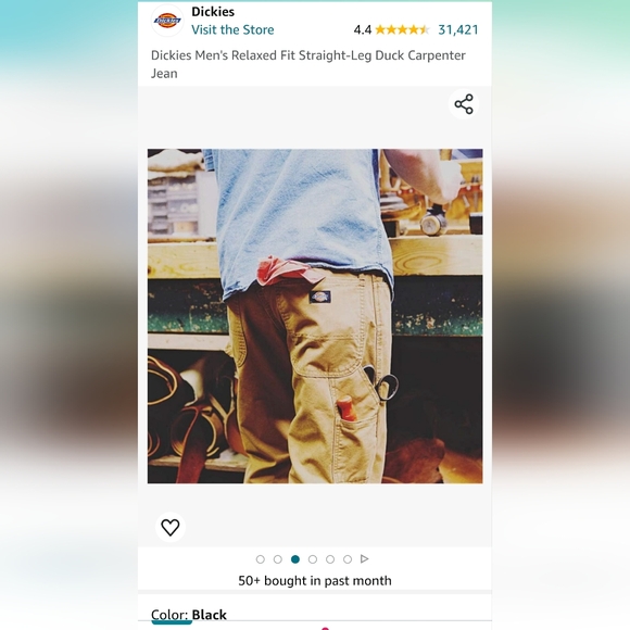 Dickies Carpenter Jeans - Picture 4 of 14